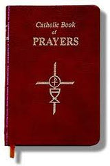 Catholic book of Prayers (Bonded leather, Burgundy)