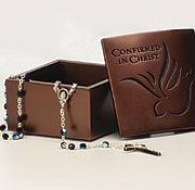 Confirmed in Christ Pewter keepsake box