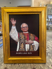 6x8 Pope Leo Frame 2