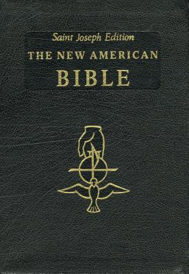 The New American Bible Saint Joseph Edition - black cover