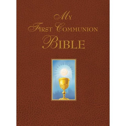 My First Communion Bible (Burgundy Hard Cover)