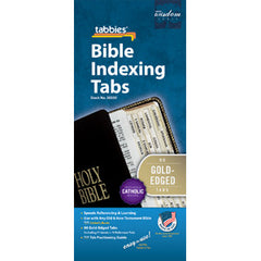 Gold Bible Tabs - Old and New Testaments