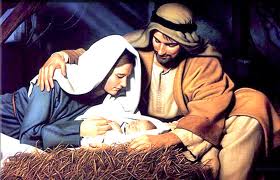 Away in a manger Holy Family