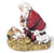 2.5" kneeling Santa figurine ornament